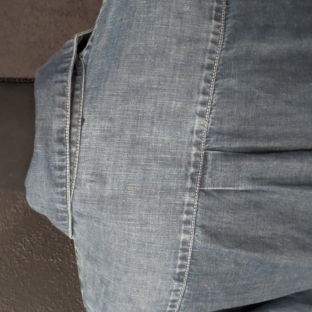 Lucky Brand Denim Shirt Dress - Picture 5 of 7